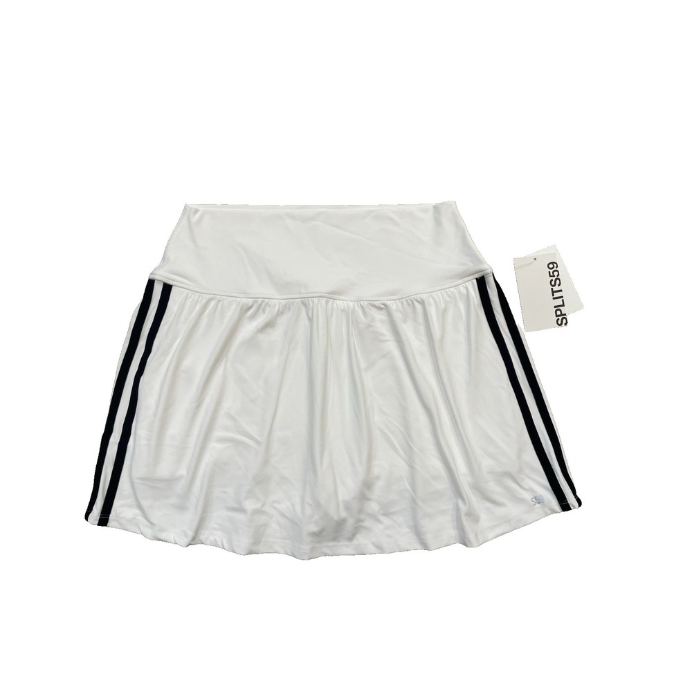 NWT  Splits59 Ella Airweight High Waist Women's Skort MSRP $128 White Sz XL New‎